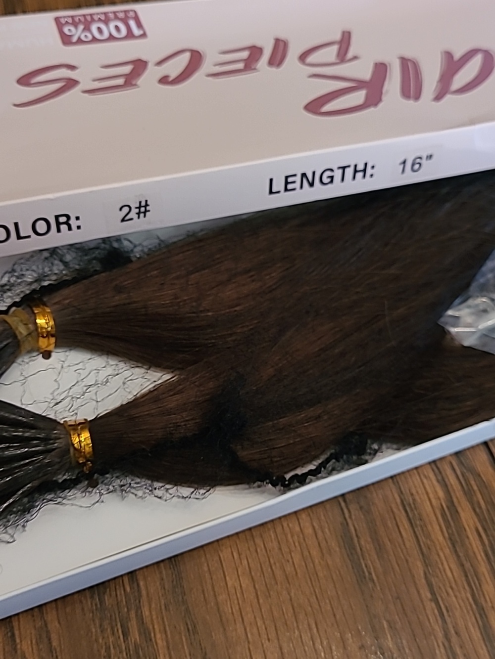 Tape Placement Board, Acrylic Hair Extension Hanger!! Bonus Hair Pieces ♥ - Picture 8 of 8